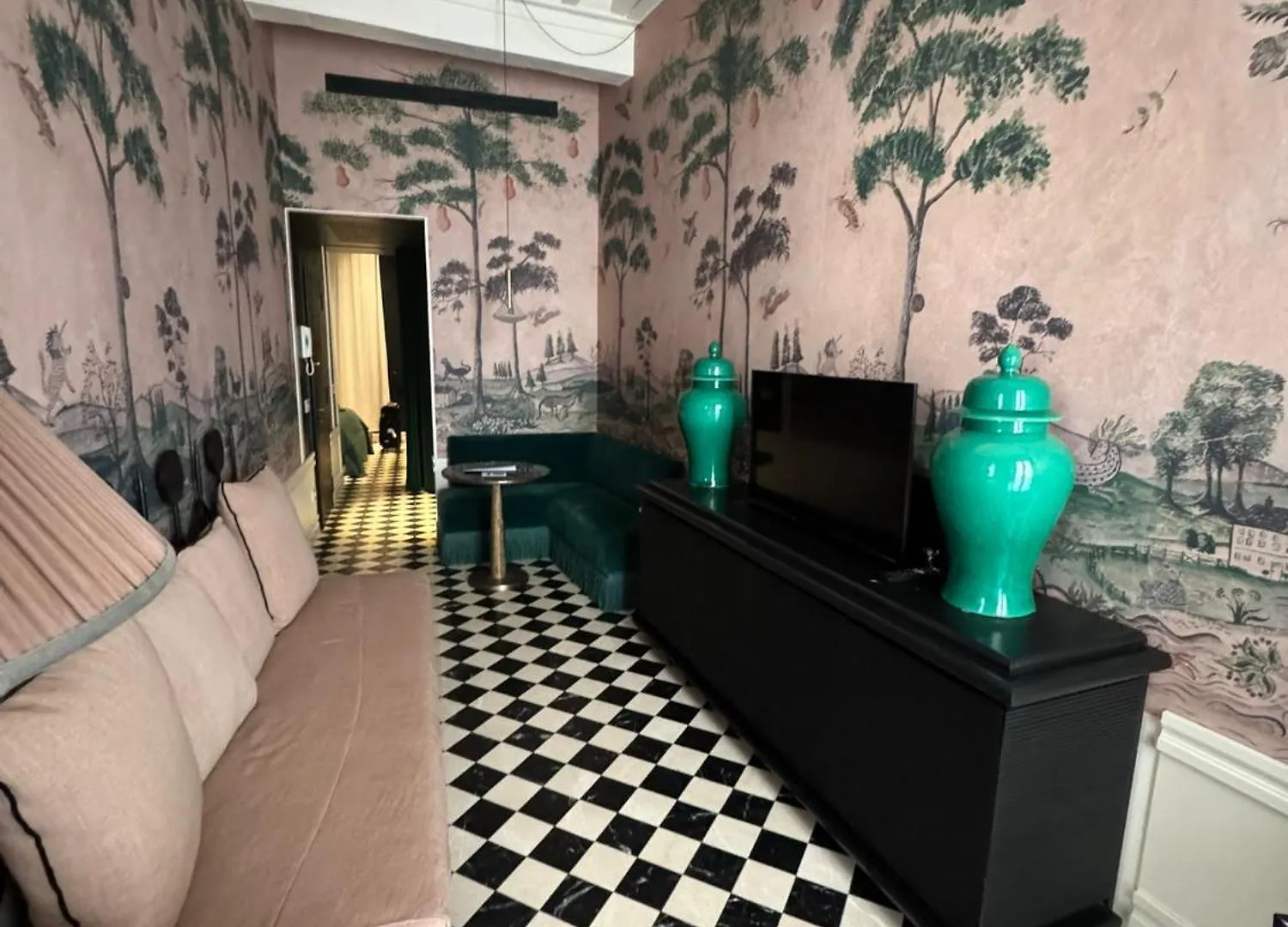 Aparthotel Pantheon Balcony Morgana Suite Řím Itálie
